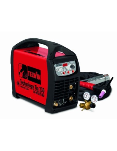 TELWIN 852055 SOLDADORA INVERTER TECHNOLOGY TIG 230 DC-HF/LIFT VRD