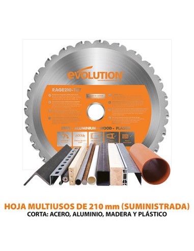 EVO 671210 Ingletadora multifunción R210SMS+_x000D_