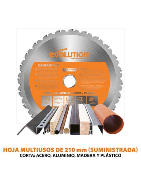 EVO 671210 Ingletadora multifunción R210SMS+_x000D_