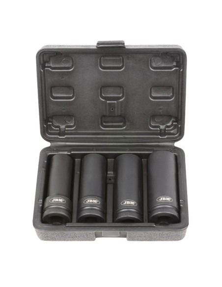 JBM 53197 SET DE 4 VASOS DE IMPACTO PARA TORNILLOS DE SEGURIDAD