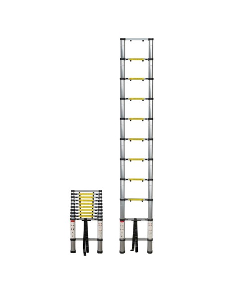 JBM 51983 ESCALERA TELESCÓPICA 9 PASOS