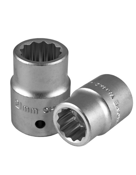 JBM 10348 VASO CORTO 3/4" 12 CANTOS 19MM