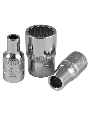 JBM 13594 VASO XZN 1/4" 4MM - CROMADO