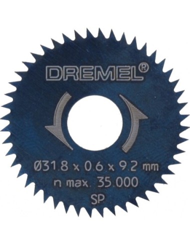 DREMEL 26150546JB Hoja tronzadora 318 mm N.546