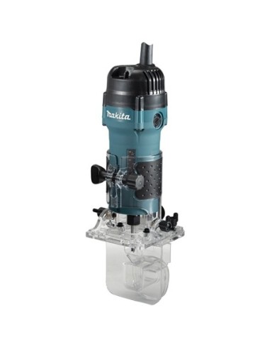 MAKITA 3712 Fresadora de cantos 6mm 530W SAR base inclinable.