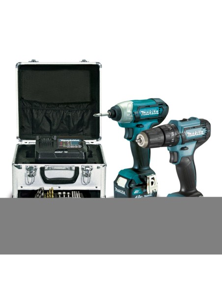 MAKITA CLX228SMX1 Combo HP333D + TD110D 12Vmax CXT (2 baterías y cargador)