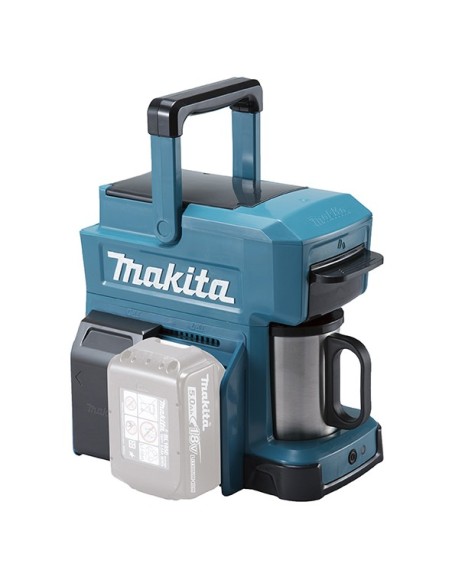 MAKITA DCM501Z Cafetera a batería 12Vmax CXT - 144V/18V LXT (sin batería ni cargador)