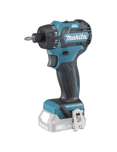 MAKITA DF032DZ Taladro atornillador a batería 12Vmax CXT BL 1/4" (sin batería ni cargador)