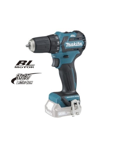 MAKITA DF332DZ Taladro atornillador a batería 12Vmax CXT BL 10 mm (sin batería ni cargador)