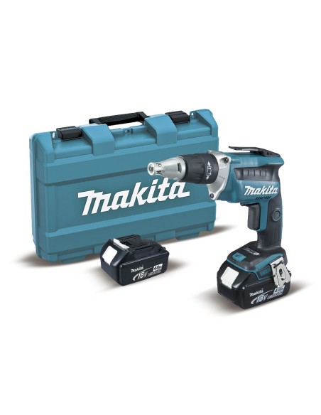 MAKITA DFS452RME Atornillador a batería BL 18V LXT (2 baterías y cargador)