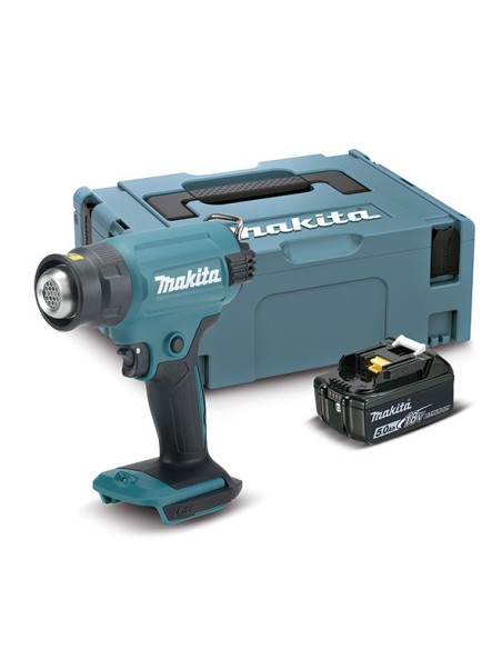 MAKITA DHG180RT1J Decapador a batería 18V 50Ah LXT 550ºC (1 batería y cargador)