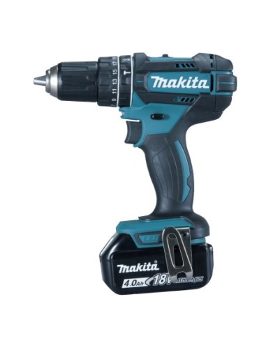 MAKITA DHP482RME Taladro combinado a batería 18V LXT 62Nm 40Ah (2 baterías y cargador)