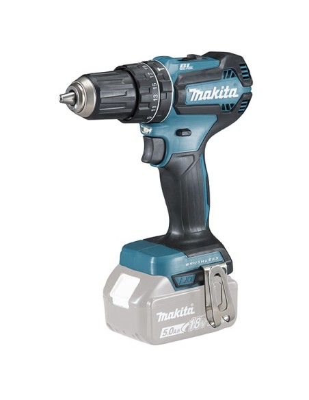 MAKITA DHP485Z Taladro percutor a batería 18V LXT BL 50Nm (sin batería ni cargador)