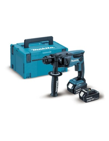 MAKITA DHR165RTJ Martillo ligero a batería 18V LXT 16 mm (2 baterías y cargador)