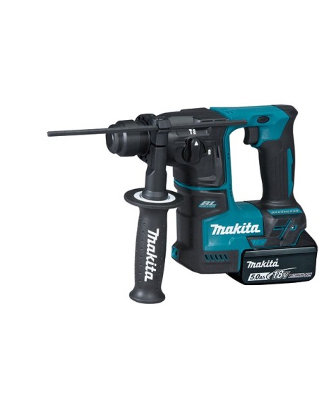 MAKITA DHR171RTJ Martillo ligero BL a batería 18V 5.0Ah LXT 17mm (2 baterías y cargador)