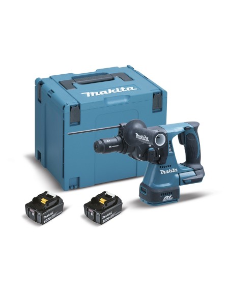 MAKITA DHR243RTJ Martillo ligero BL a batería 18V LXT 24 mm (2 baterías y cargador)