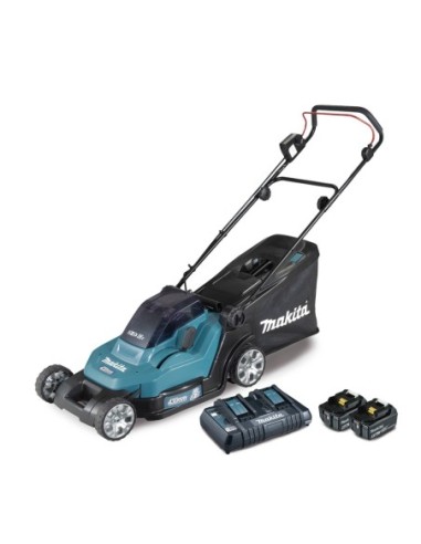 MAKITA DLM432CT2 Cortacésped a batería 18Vx2 50 Ah LXT 43 cm (2 baterías y cargador)