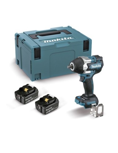 MAKITA DTW700RTJ Llave de impacto BL a batería 18V 5.0AH LXT 1/2” 700 Nm (2 baterías y cargador)