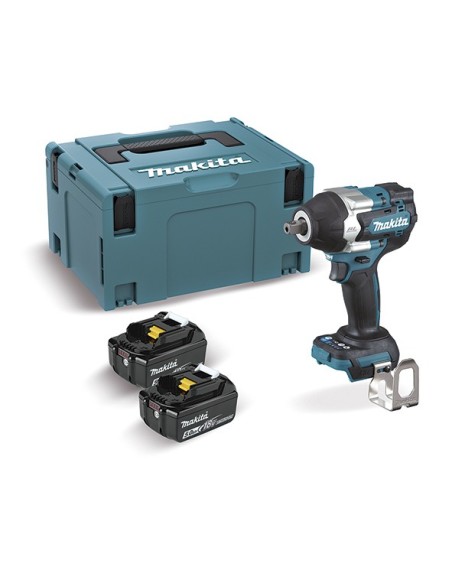 MAKITA DTW701RTJ Llave de impacto BL a batería 18V 50Ah LXT 1/2” 700 Nm (2 baterías y cargador)