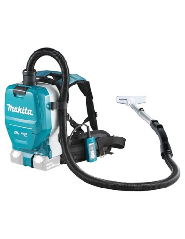 MAKITA DVC261Z Aspirador de mochila 2L a batería 18Vx2 LXT BL (sin batería ni cargador)