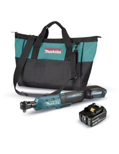 MAKITA DWR180RF Llave de carraca angular a batería 18V 30Ah LXT 475 Nm (1 batería y cargador)