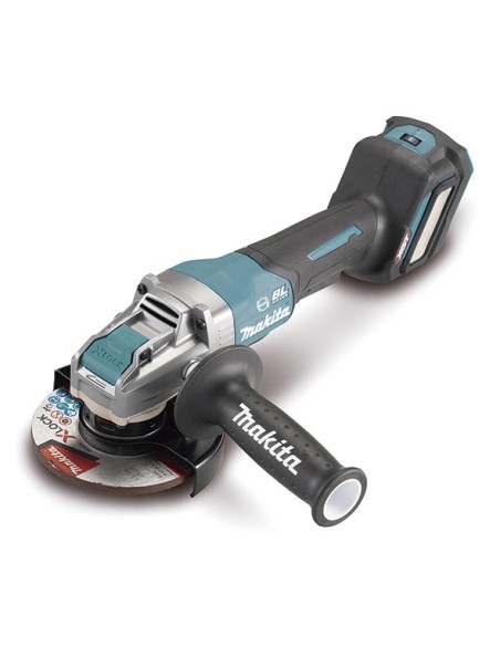 MAKITA GA044GZ Miniamoladora BL 40Vmáx XGT 125mm X-LOCK AWS palanca. (sin batería ni cargador)