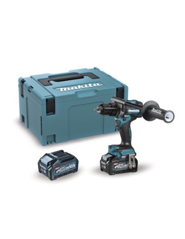 MAKITA HP001GM201 Taladro percutor BL 40Vmáx XGT 140 Nm (2 baterías y cargador)