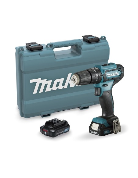 MAKITA HP333DSAE Taladro combinado a batería 12Vmax CXT 10 mm (2 baterías y cargador)