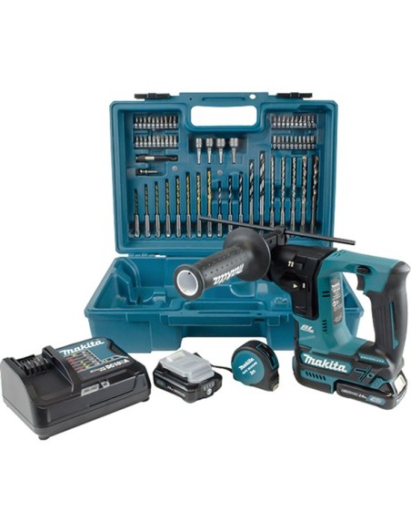 MAKITA HR166DSAE1 Martillo ligero 16 mm BL a batería 12Vmax CXT (2 baterías y cargador)