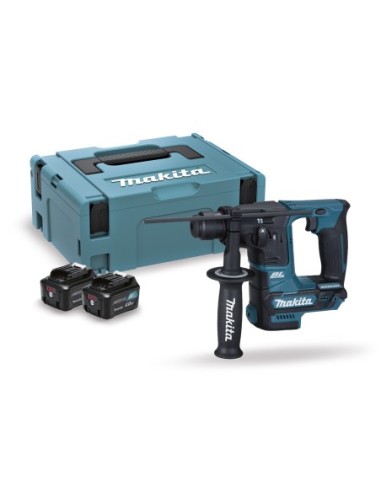 MAKITA HR166DSMJ Martillo ligero 16 mm BL a batería 12Vmax CXT (2 baterías y cargador)