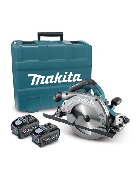 MAKITA HS009GT201 Sierra circular BL 40Vmáx XGT 235mm (2 baterías y cargador)