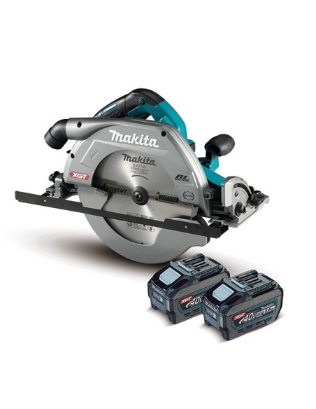 MAKITA HS011GT201 Sierra circular BL 40Vmax 50Ah XGT 270mm MAGN AWS (2 baterías y cargador)