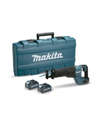 MAKITA JR001GM201 Sierra de sable BL 40Vmáx XGT 32 mm (2 baterías y cargador)