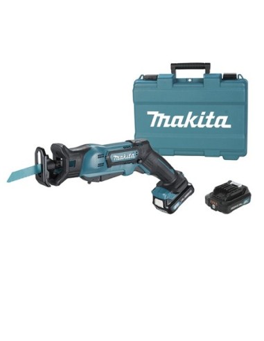 MAKITA JR103DSAE Sierra de sable a batería 12Vmax CXT 13 mm (2 baterías y cargador)