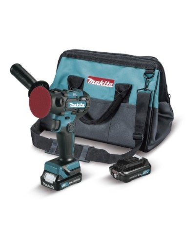 MAKITA PV301DSAE Lijadora pulidora BL a batería 12Vmax 20 Ah CXT 75mm (2 baterías y cargador)