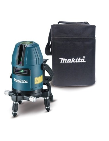 MAKITA SK10GDZ Nivel láser multilínea a batería 12V CXT verde 1v1h (sin batería ni cargador)