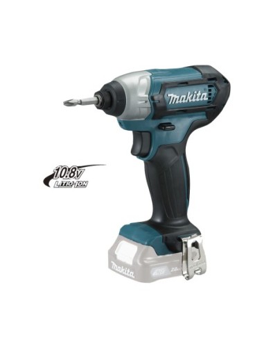 MAKITA TD110DZ Atornillador de impacto a batería 12Vmax CXT 1/4" (sin batería ni cargador)