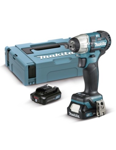 MAKITA TW161DSAJ Llave de impacto BL a batería 12Vmax CXT 1/2" (2 baterías y cargador)