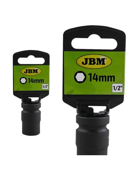 JBM 14732 VASO IMPACTO HEX. 1/2" 14MM