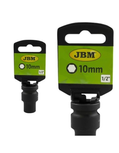 JBM 14728 VASO IMPACTO HEX. 1/2" 10MM