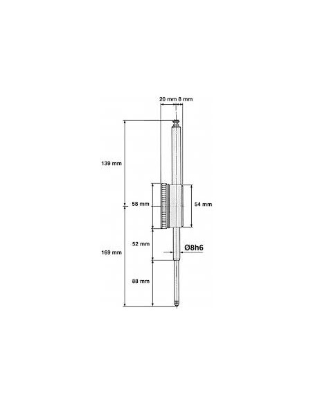 LIMIT 119130201 RELOJ COMPARADOR PROFE.80MM 0.01MM