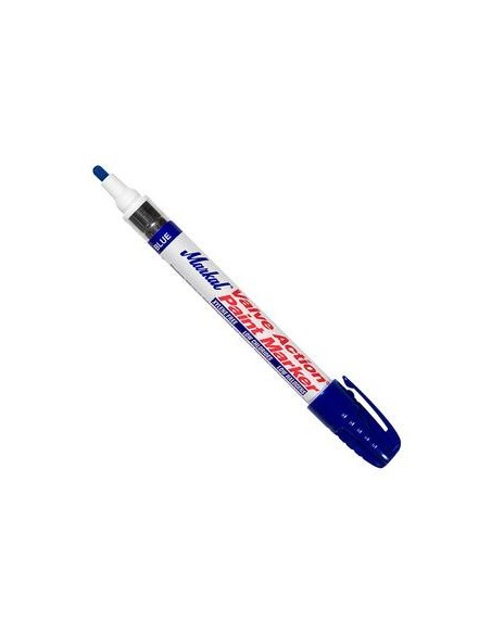 MARKAL 140096825 MARCADOR AZUL DE PINTURA VALVE ACTION