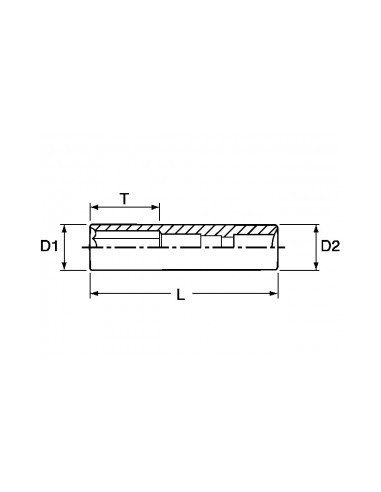 TENGTOOLS 35620061 VASO HEX 1/4  5 MM