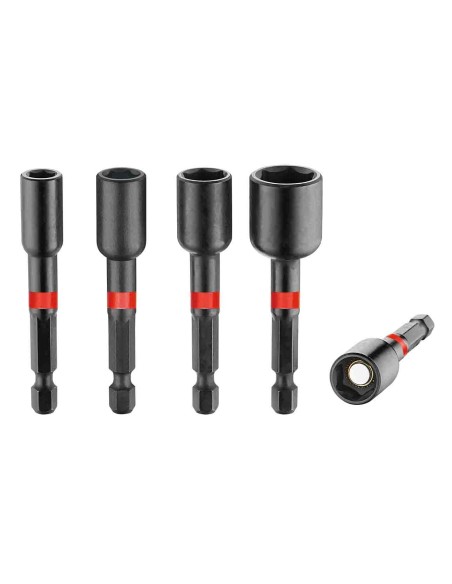 TENGTOOLS 270100100 PUNTAS DE VASO DE IMPACTO 1/4 INCH 65MM