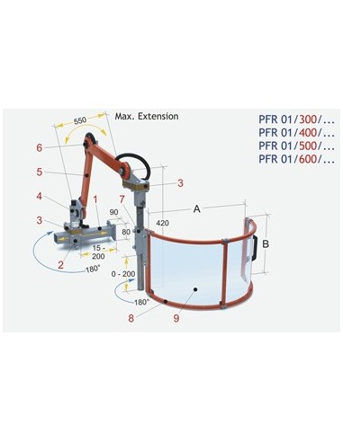 OPTIMUM 3301500 PROTECTOR FRESADORA PFR 01/500