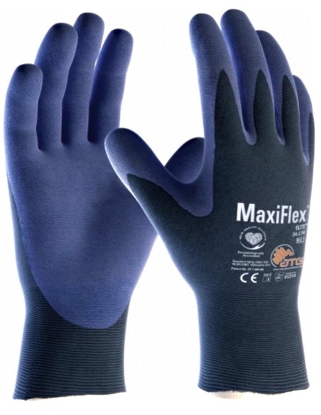 Guantes de trabajo ATG MaxiFlex® Elite™ 34-8743 (Talla 11)