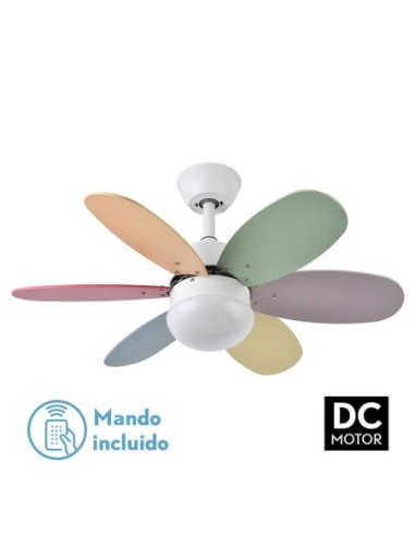 Ventilador de techo Fabrilamp modelo ALVES blanco  (Ø 85 cm)