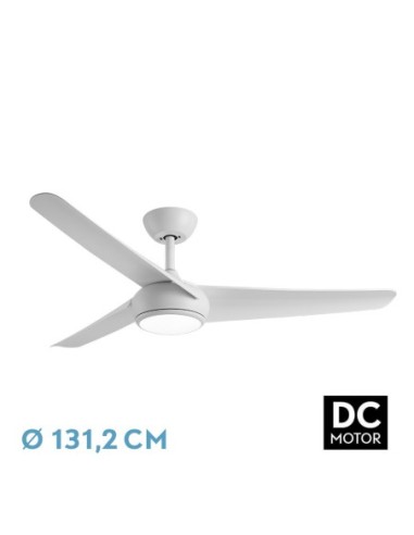 Ventilador de techo Fabrilamp modelo PATRAS blanco  (Ø 131,2 cm)