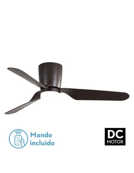 Ventilador de techo Fabrilamp modelo KOCHI marrón  (Ø 132 cm)