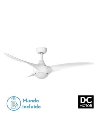 Ventilador de techo Fabrilamp modelo CANEA blanco  (Ø 134 cm)